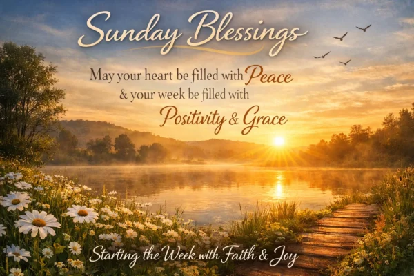 Inspirational Sunday Blessings