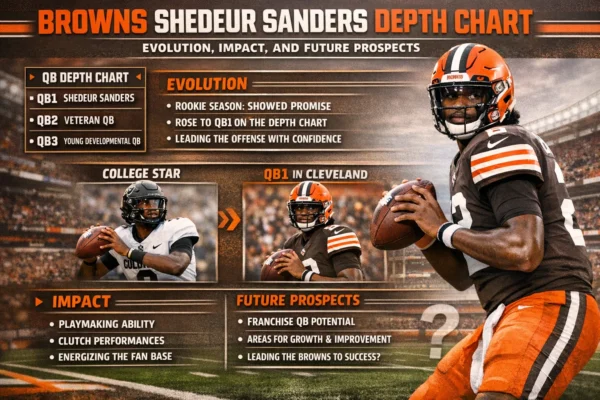 Browns Shedeur Sanders Depth Chart