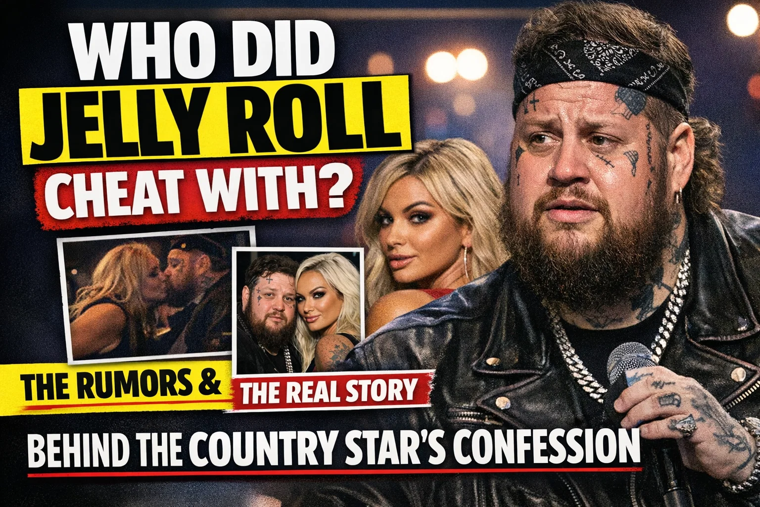 Who Did Jelly Roll Cheat With