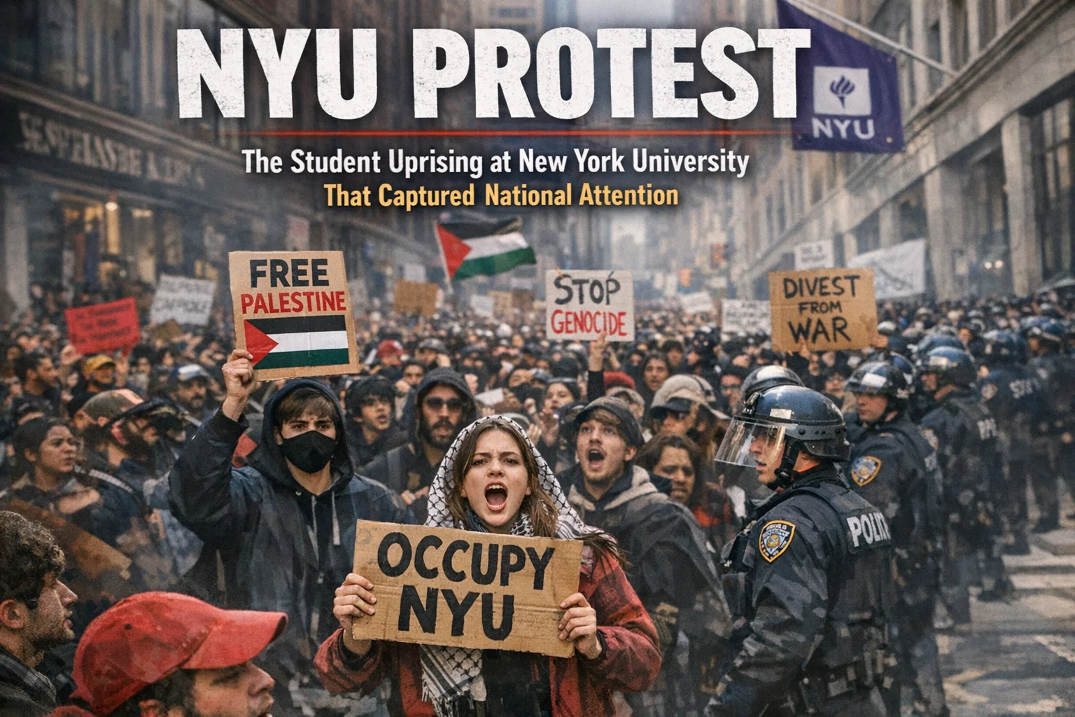 NYU Protest