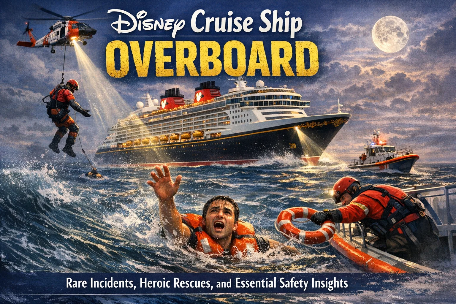 Disney Cruise Ship Overboard