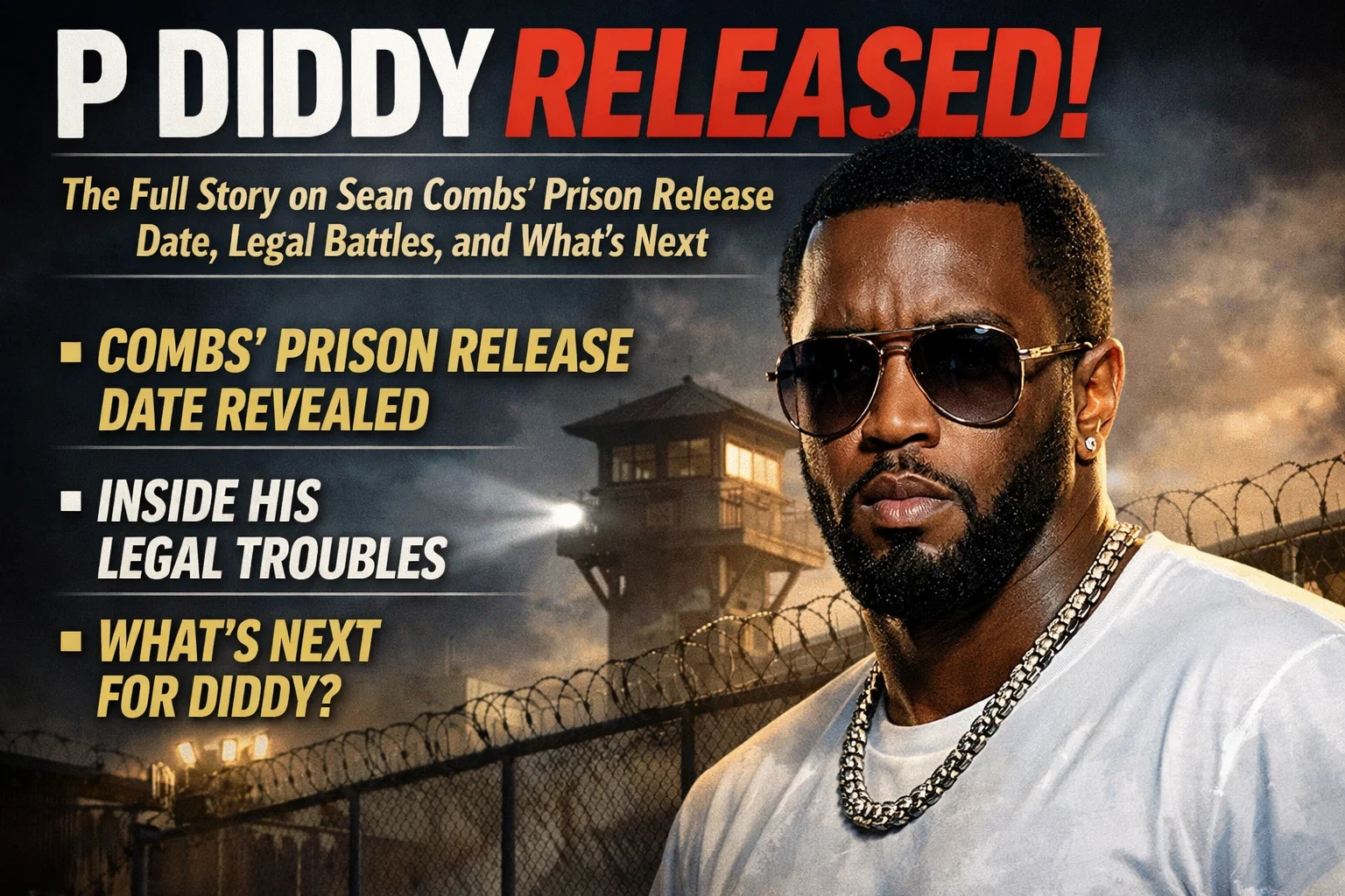 P Diddy Released