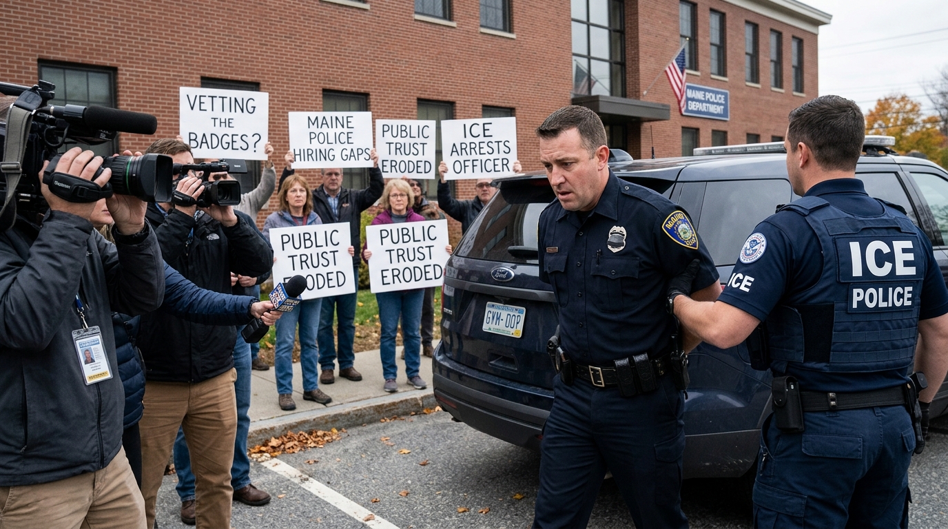 ICE Arrests Maine Police Officer